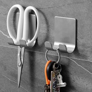 Scheerapparaat Houder Geperforeerde-Gratis Rvs Opbergrek Haak Voor Scheermes Mobiele Telefoon Opladen Rack Kleine Objecten Plaatsing
