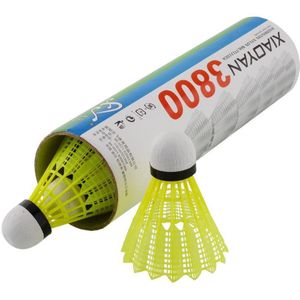 6 Stuks Badminton Gym Oefening Training Nylon Badminton Shuttles Bal Indoor Outdoor Sport Training Ballen Sport Accessoires