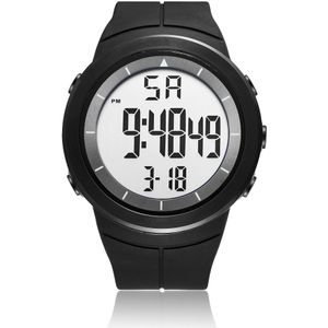 Ohsen Mode Lcd Digitale Mannen Horloge 50M Waterdichte Leger Greenoutdoor Sport Hand Mannelijke Klokken Relogio Masculino