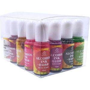 12 Stks/set Diy Handgemaakte Crystal Epoxy Pigment Uv Vette Hars Dye Coloring