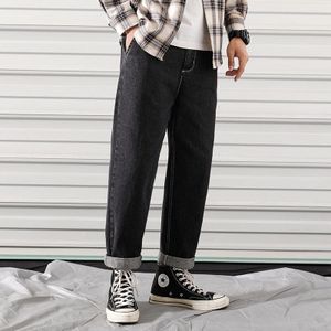 Amerikaanse Straat Stijl Mode Mannen Jeans Jogging Broek Zwart Heren Trendy Plus Size Jeans mannen