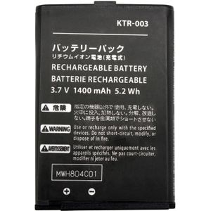 Ostent 1400Mah 3.7V Oplaadbare Lithium-Ion Batterij Pack Voor Nintendo 3DS Console