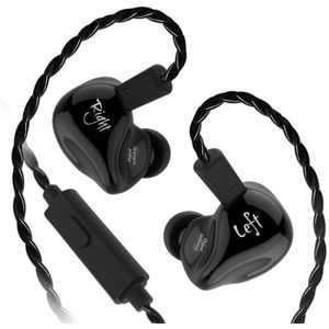 Kz ZS4 Hifi Sport In-Ear Oortelefoon Dynamische Driver Noise Cancelling Headset Met Microfoon Vervanging Kabel ZS10 Pro ZS3 s1 S2