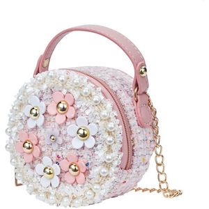 Kid Meisjes Prinses Zak Kids Baby Messenger Applicaties Crossbody Tassen Schouder Stijlvolle Rits