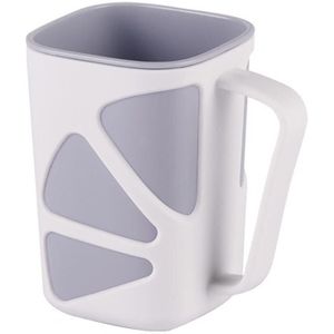 350ml Tooth Mug Lemon Wear-resistant with Handle PP Cartoon Mouthwash Cup for Bathroom