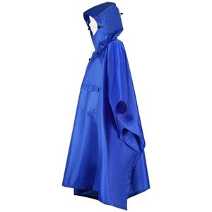 Motorfiets Regenkleding Lange Stijl Wandelen Poncho Hooded Regenjas Waterdichte Polyester Taffeta Regen Poncho Regenjas Jas