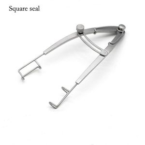 Eye Deksel Opener Ooglid Opener V-Vormige Staaldraad Verstelbare Oog Geneeskunde Dubbele Eye Deksel Eye Hoek Opener