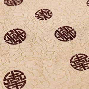 Jacquard Polyester Stof Brokaat Chinese Traditionele Betekenis Stof Voor Maken Mooie Portemonnee