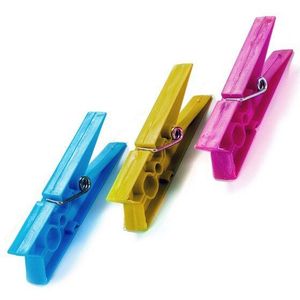 Wasknijpers Plastic (20 Stuks)