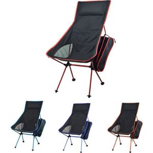 Lounge Strand Stoel Ultralight Outdoor Camping Stoel Draagbare Vissen Rugleuning Opvouwbare Picknick Zetel Tuin Kantoor Meubelen