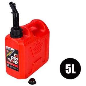 5L 10L Brandstoftank Gas Bus Jerrycan Rood Geel Groen Plastic Gas Diesel Benzine Olie Containers Benzine Mount Auto Motorfiets