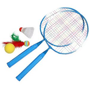 Professionele Badminton Rackets Set Kinderen Kids Sport Apparatuur Shuttle Racket Spelen Games Badminton Racket
