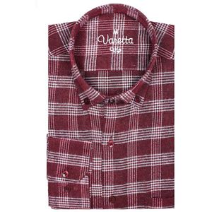 Winter Heren Shirt Mode Warm Lange Mouwen Plaid Shirt Dikke Fleece Gevoerd Zacht Casual Flanel Warme Jurk Shirt Door Varetta turkije