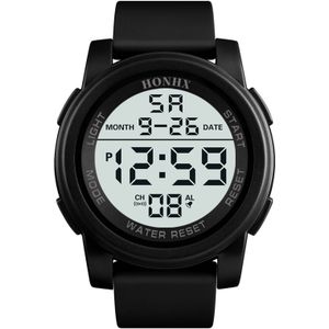 50M Waterdicht Heren Led Horloge Outdoor Spor Telectronic Horloge Multifunctionele Sport Wekker Digitale Horloges Reloj Hombre