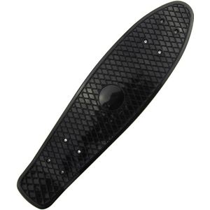 22.5X 6 Inch Skateboard Plastic Vis Banaan Schaatsen Board Decks Voor Outdoor Sport Fish Board Antislip Dek Zwart