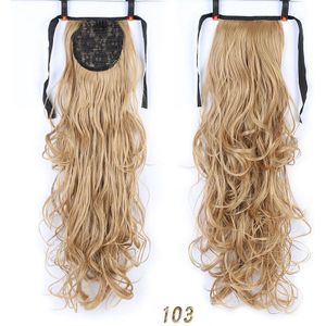 Mumupi Lang Krullend Paardenstaart Hittebestendige Clip In Tail Hair Extensions Wrap Onhair Clip Clip In Hair Extensions Clips Haar
