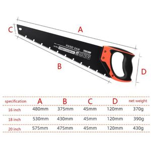 Universele Handzaag Quick Cut Plastic Buis Trim Hout Tuinieren Houtbewerking Gereedschap