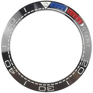 41.5 Mm Keramische Bezel Insert Voor Sea Master Diver Horloge Horloges Vervangen Accessoires Blauw/ zwart/Oranje