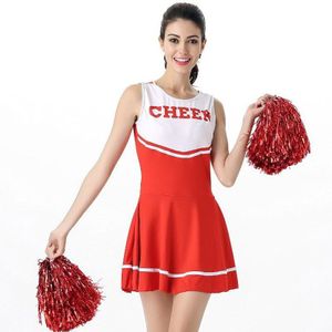 Cheerleader Kostuum Meisje School Cheerleader Fancy Dress Stage Prestaties Outfit Uniform High School Musical Kostuum Pak