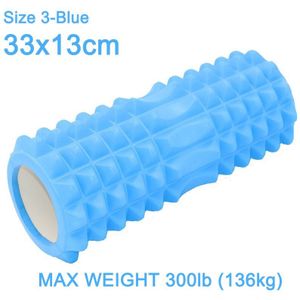 Holle Yoga Kolom Diepe Massage Fitness Foam Roller Apparatuur Sport Eva Blok Spier Ontspanning Pilates Gym Oefeningen