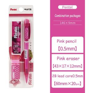 Japanse Pentel AX105C Combinatie Set 0.5 Kleur Candy Fluorescerende Vulpotlood Student Schrijven