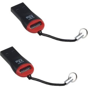 2/5 PCS USB 2.0 Micro SD SDHC TF Flash Memory Card Reader Mini Adapter Voor Laptop # t2