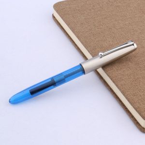 Luxe Jinhao 51-A Vulpen Klassieke Schrijven Retro Plastic Transparante Financiën Nib Pen Briefpapier Kantoorbenodigdheden