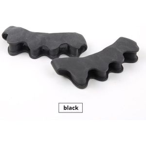 1 Paar Silicone Gel Voet Vingers Vijf Gat Teen Separator Duim Valgus Beschermer Bunion Regelaar Hallux Valgus Guard Voetverzorging