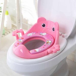 Handig Baby Wc Potje Veilig Seat Meisjes Jongens Toilet Training Trainer Met Armsteun Comfortabel Toilet Seat Voor Kleine Kinderen