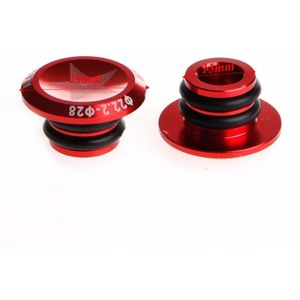 1 paar Stuur Bar Fiets MTB Aluminium End Pluggen Stoppers Caps