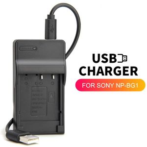 NP-BG1 NP-FG1 USB Batterij Lader voor Sony Camera DSC W290 W300 W30 W35 W40 W50 W55 W70 W80 W85 W90 WX1 WX10