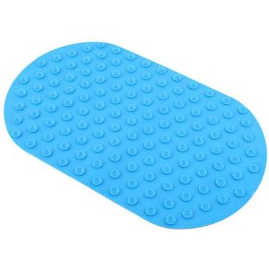 Baby Anti-Slip Badmat 41*24Cm Seat Krachtige Zuigkracht Siliconen Niet Giftig Baby Bad 5 kleuren Pasgeboren Badmat