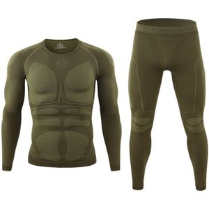 Winter Thermisch Ondergoed Mannen Compressie Base Layer Sport Fietsen Base Lagen Warm Lange Mouwen Sets Voor Fietsen/Wandelen/skiën