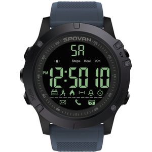 Bluetooth Stappenteller Sporthorloge Outdoor Digitale Smart Sport Horloge Mannen Stappenteller Horloge Voor Ios En Android 50M Waterdicht