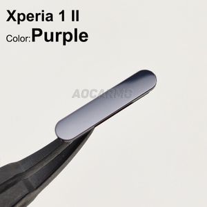 Aocarmo Voor Sony Xperia 1 Ii/X1 Ii XQ-AT52 XQ-AT51 SO-51A Mark 2 Microsd Card Sim Tray Slot Poort cover Stof Plug