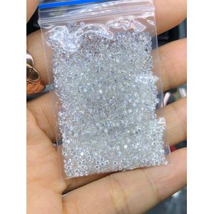 D Kleur Losse Steen 1Mm Moissanite Ronde Melee Moissanite Edelsteen Серьги Кольцо Браслет Кольца Браслеты Ьги