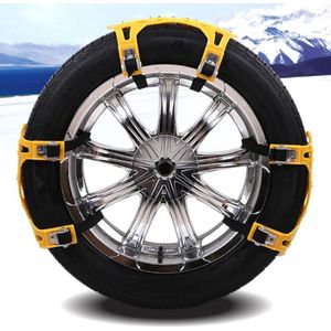 6pcs TPU emergency tire anti skid automobiles relief board tyre winter rijbaan anti slip tire modder sneeuwkettingen auto accessoires