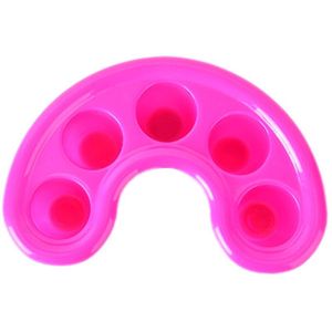 Kunstmatige Nagel Verwijderen Nail Art Hand Soaker Wassen Kom Cuticle Verwijderen Tray Aceton Slip Handheld Polish Remover Zwart/Rose