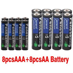 Lot 1.5V Aaa Batterij 3A Alkaline Zink Carbon LR03 SUM4 En 1.5V Aa Batterij 2a Alkaline batterij