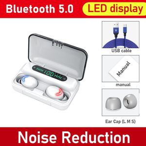 Y30 Tws Draadloze Blutooth 5.0 Oortelefoon Noise Cancelling Headset 3D Stereo Sound Music In-Ear Oordopjes Voor Android Ios mobiele Telefoon