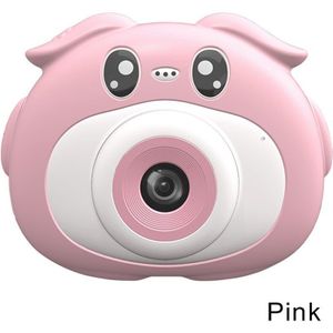 Kids Camera Hd Digitale Draagbare Dual Cam Lens Cartoon Piggy Camera Mini Sport Dv Kind Verjaardag Kerstcadeau Voor Meisjes jongens