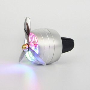 Auto Luchtreinigers Lucht Vent Parfum Purifier Met Led Licht Luchtverfrisser Solide Geur Voor Thuis Automobile Parfum Diffuser
