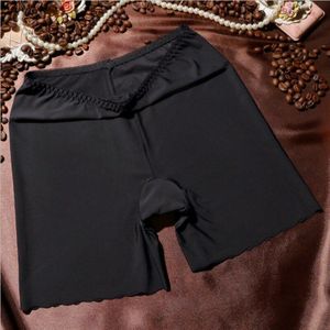 Naadloze Veiligheid Korte Broek shorts Onder Rok Plus Size Anti Chafing Katoen Vrouwen Strakke Shorts Modale Ijs Zijde Zachte Veiligheid broek