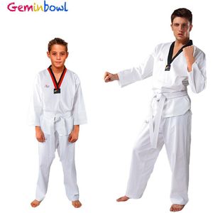 Geminbowl Shirt broek kleding kinderen taekwondo uniform volwassen lange mouwen Katoen tae kwon