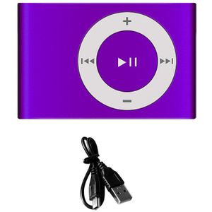 MP3 Speler Mini Draagbare Clip MP3 Speler Waterdichte Sport Usb Music Media Player Ondersteuning 1-8Gb Ondersteuning Sd tf Met Oplaadkabel