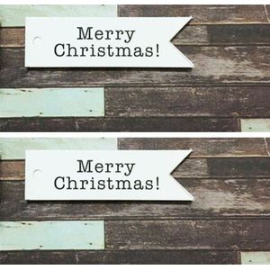 100 Pcs Papier Tags Kraftpapier Tag Hoofd Kerst Label Festival Note Diy Blank Prijs Hang Tag Verjaardag Wedding Party papieren Kaart