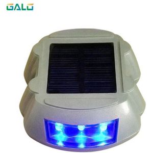 Zonnepaneel Aangedreven Waterdichte Solar Aluminium Road Stud Led Reflecterende Road Mark Kat Ogen Snelweg Licht