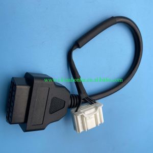 12 Pin 20 Pin 26 Pin Man Vrouw Connector Obd-ii Diagnose Harnas Elektronische Kabel Voor Energie Voertuig Tesla