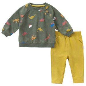 DB14854 Dave Bella Herfst Baby Jongens Cartoon Print Zakken Kleding Sets Kids Knappe Sets Kinderen 2 Stuks Pak