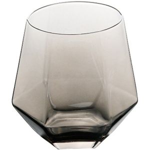 Geometrie Whiskey Glas Diamant Kristal Glas Cup Gouden Velg Transparante Koffie Melk Thee Mok Home Kitchen Bar Drinkware